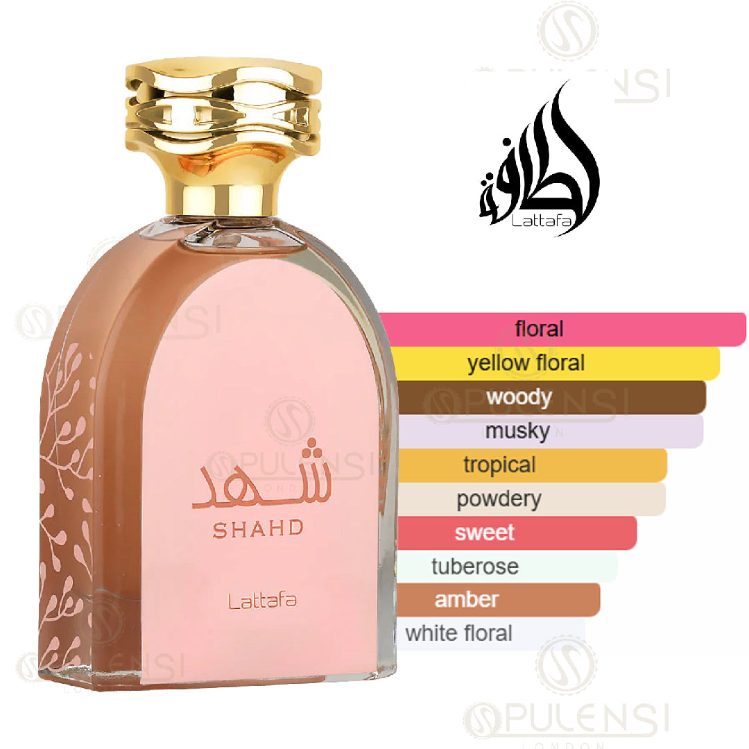 SHAHD LATTAFA EAU DE PARFUM Unisexe - 100ml