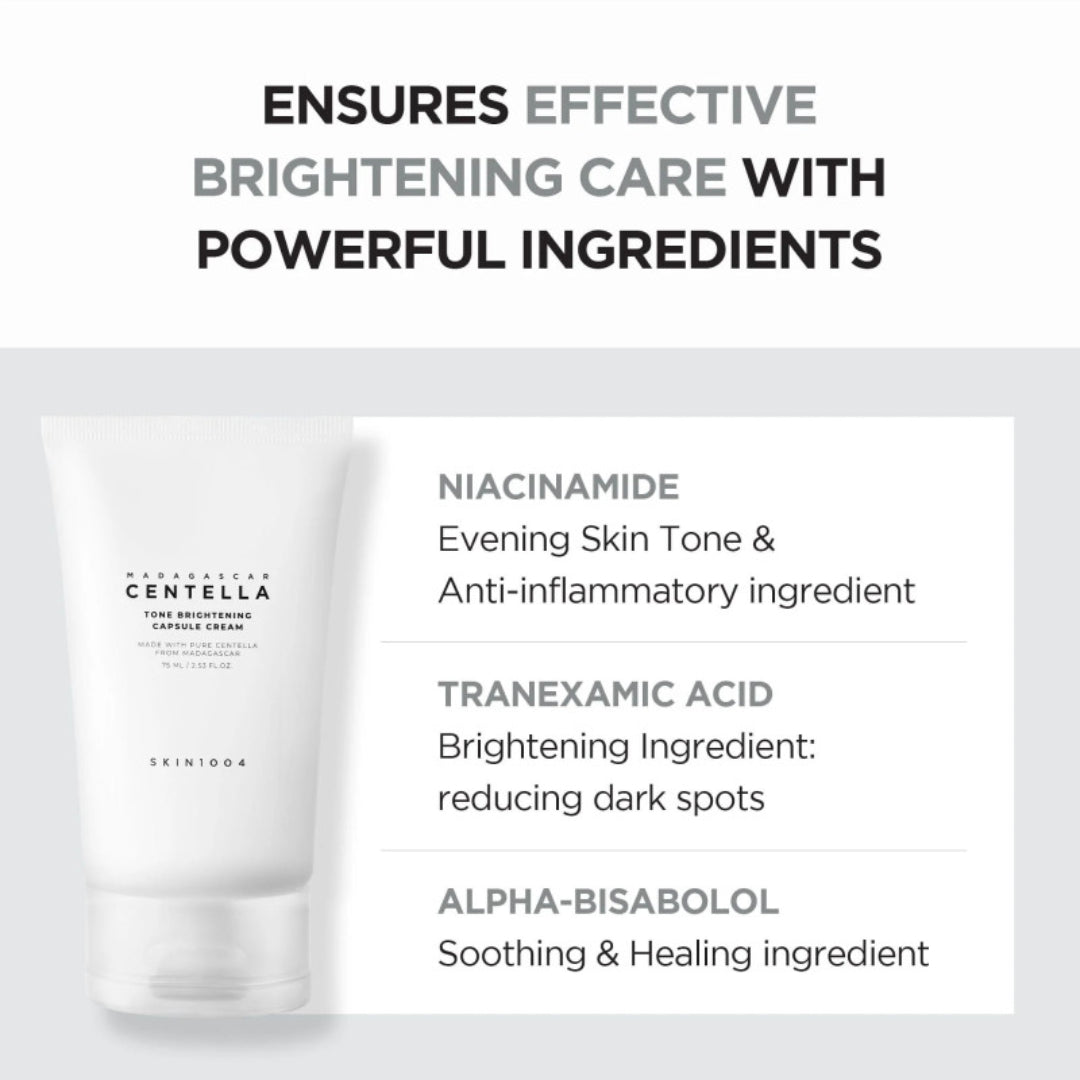 SKIN1004 - MADAGASCAR CENTELLA TONE BRIGHTENING CAPSULE CREAM - 75ml