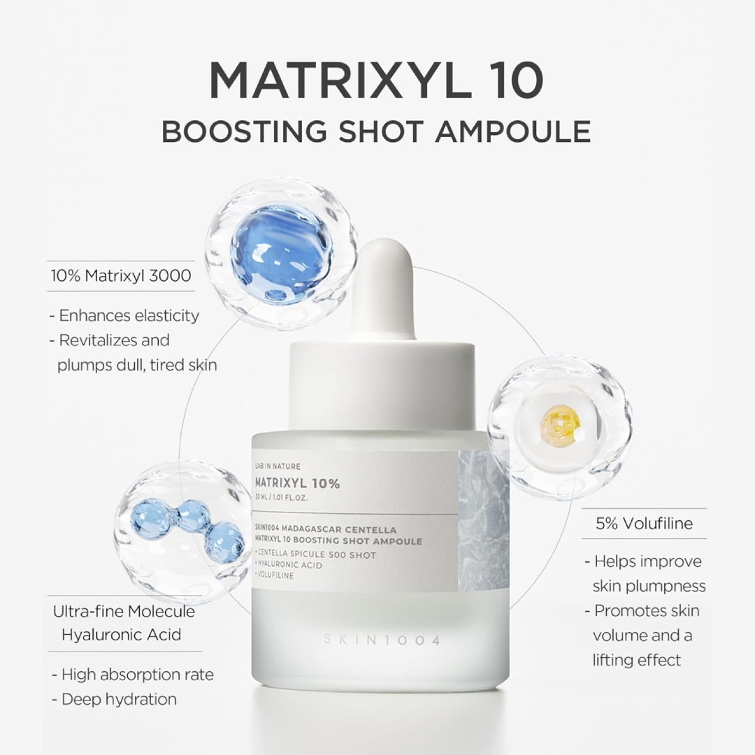 SKIN1004 Madagascar Centella Matrixyl 10% Boosting Shot Ampoule - 30ml
