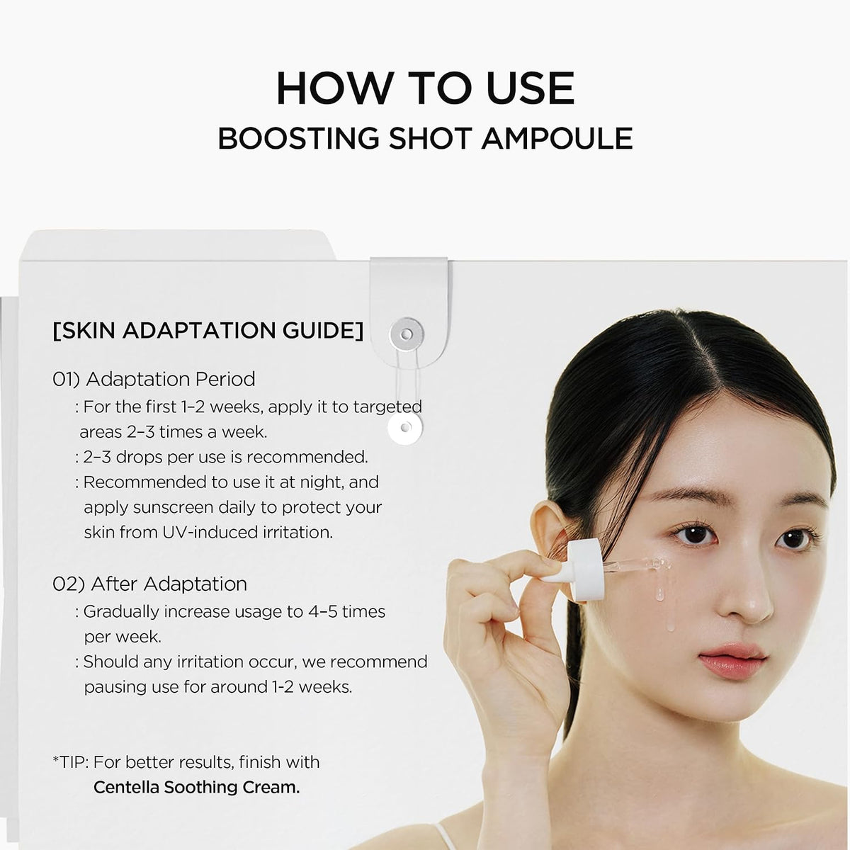 SKIN1004 Madagascar Centella Niacinamide 10% Boosting Shot Ampoule - 30ml