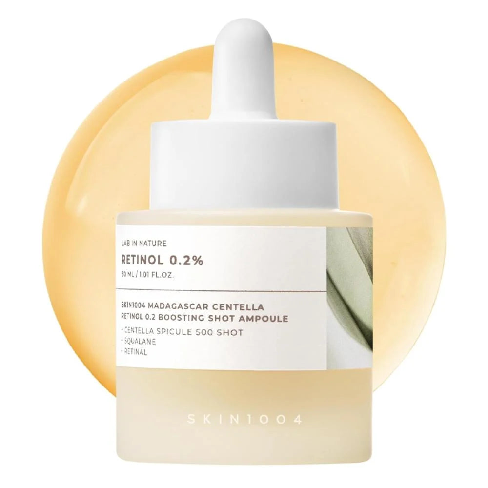 SKIN1004 Madagascar Centella Retinol 0.2% Boosting Shot Ampoule - 30ml