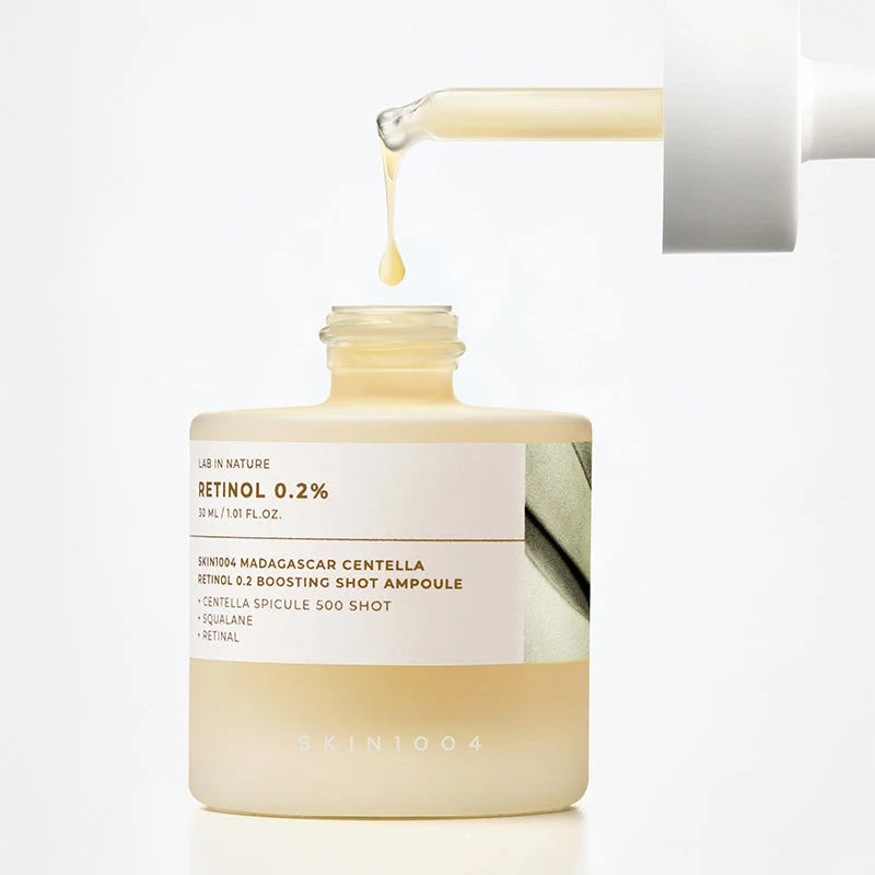 SKIN1004 Madagascar Centella Retinol 0.2% Boosting Shot Ampoule - 30ml