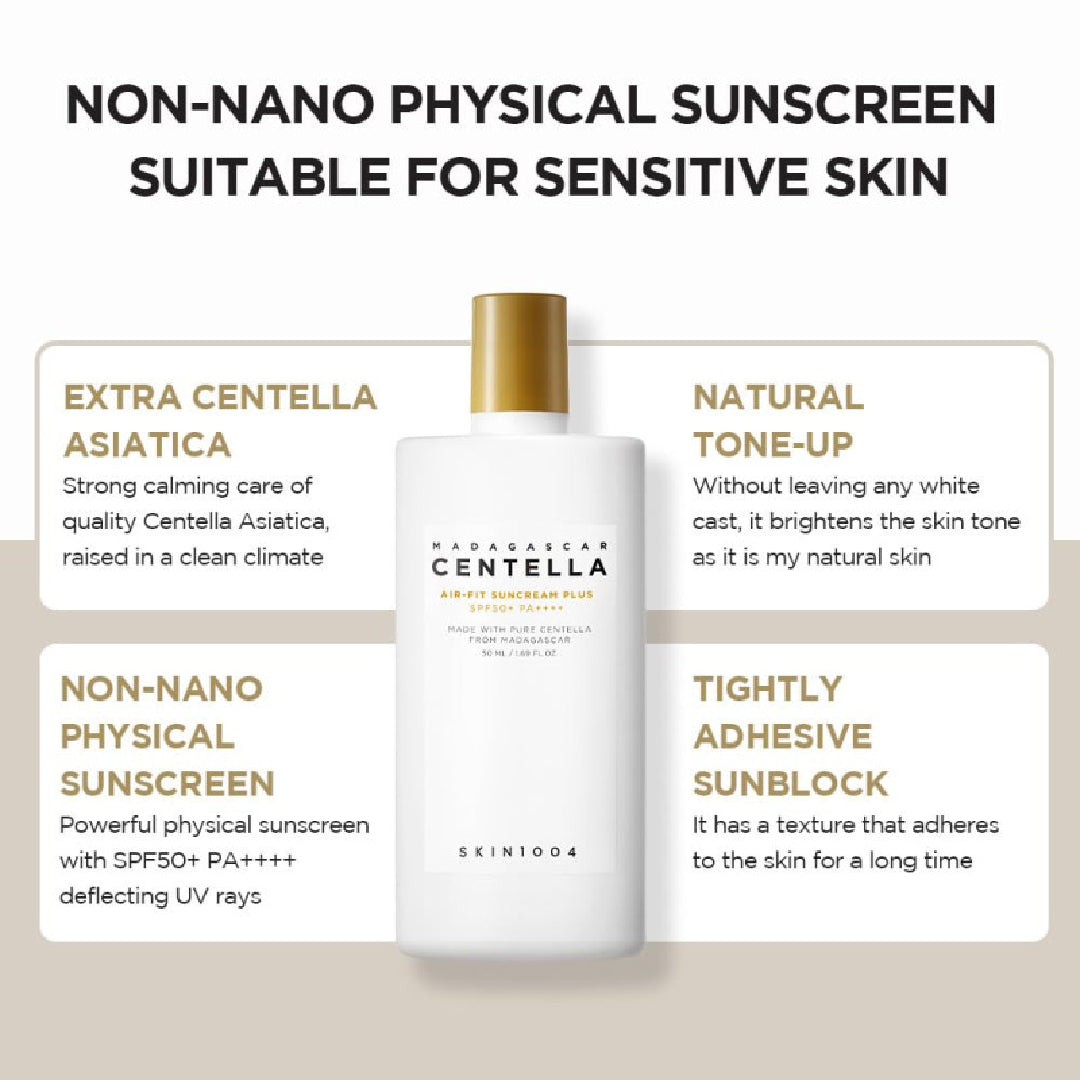 SKIN1004 – Madagascar Centella Air-Fit Suncream Plus SPF50+ PA++++ – 50ml