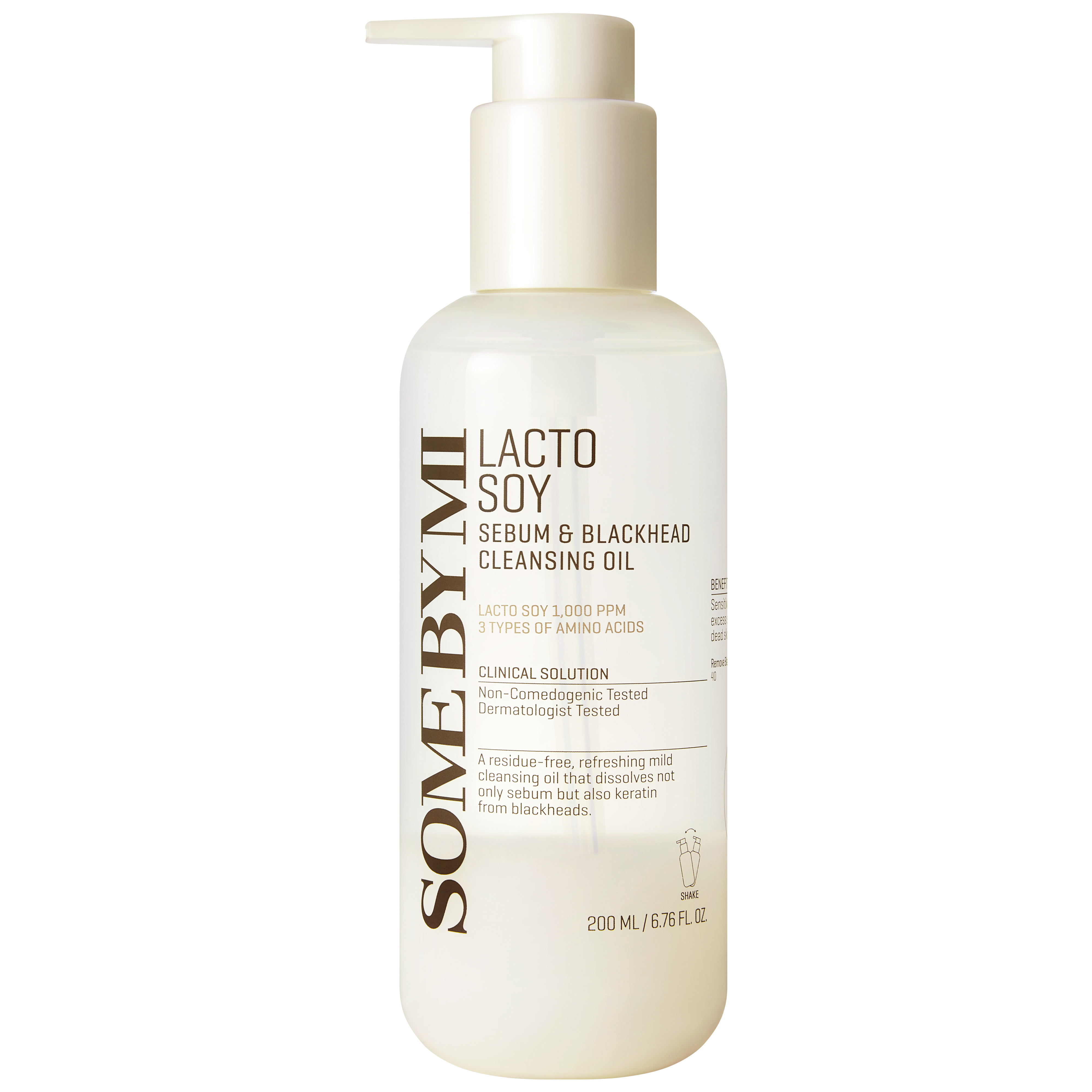 SOME BY MI LACTOSOY SEBUM&BLACKHEAD CLEANSING OIL [200ml]