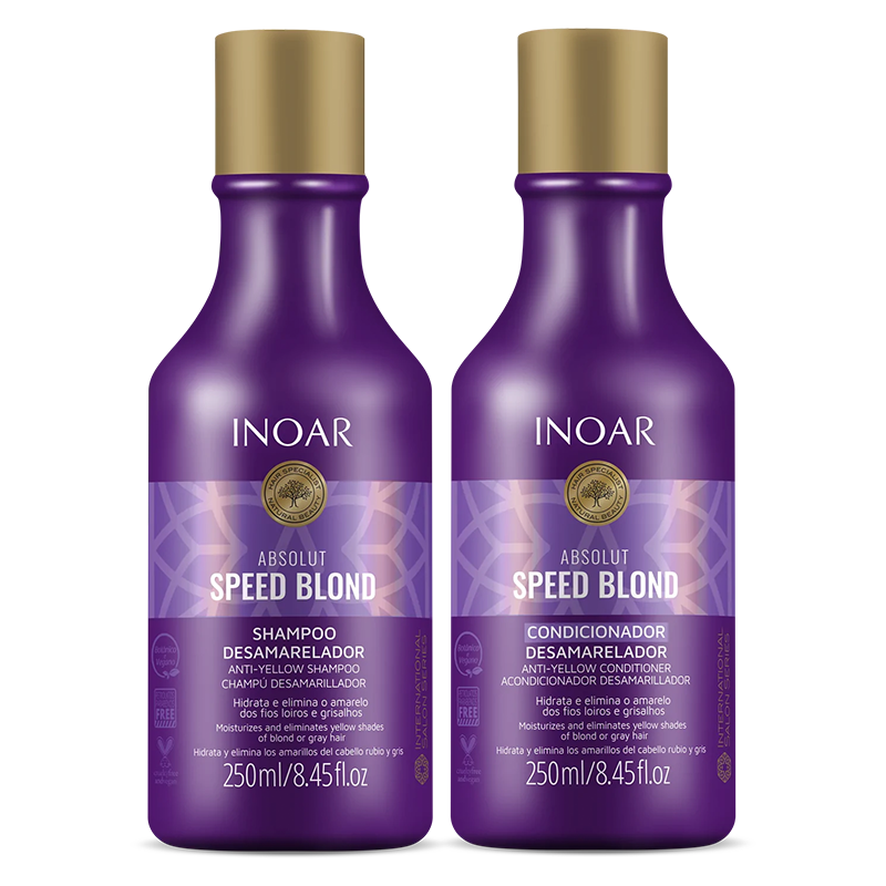 INOAR KIT DUO SPEED BLOND 250ML - KStyle