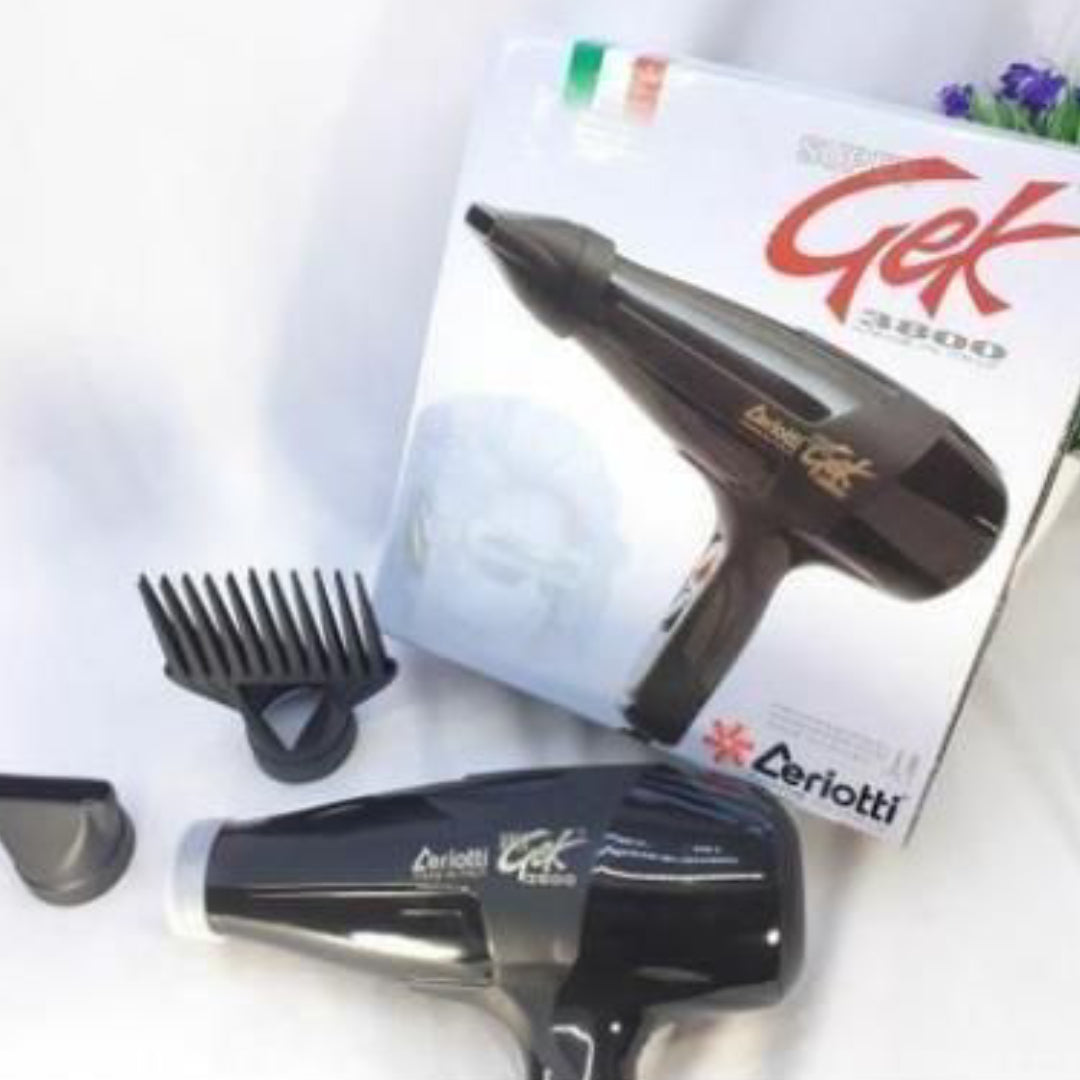 Sèche-cheveux SUPER GEK 3800 de CERIOTTI – Original 100 %
