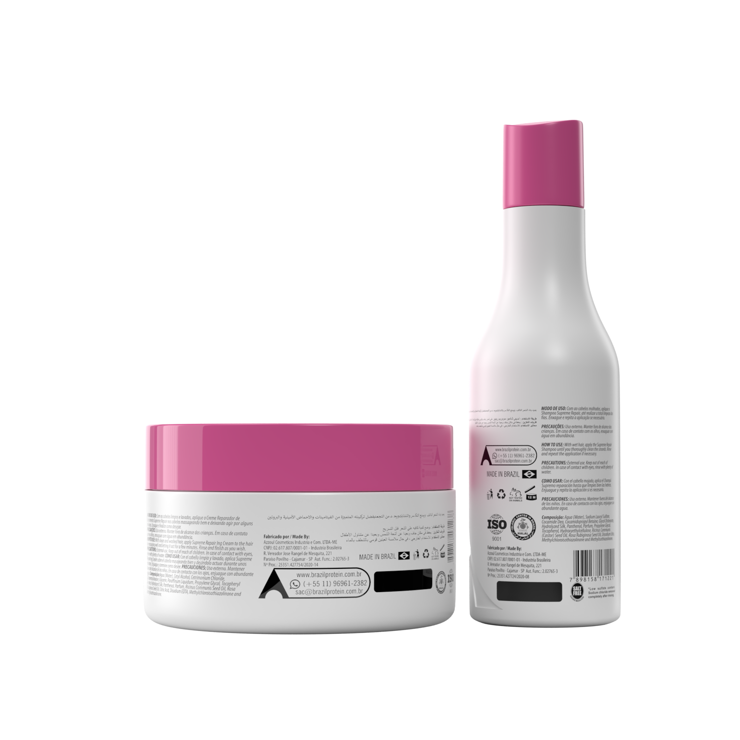 SUPREME REPAIR SHAMPOO ET CONDITIONER 300 ml - KStyle