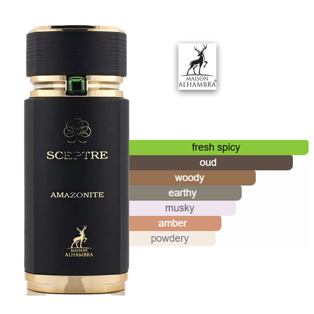 Sceptre Amazonite eau de Parfum De Maison Alhambra Unisexe - 100ml