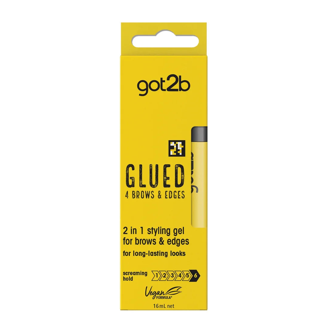 Schwarzkopf Got2b Glued 4 Brows & Edges – Gel 2 en 1 – 16 ml