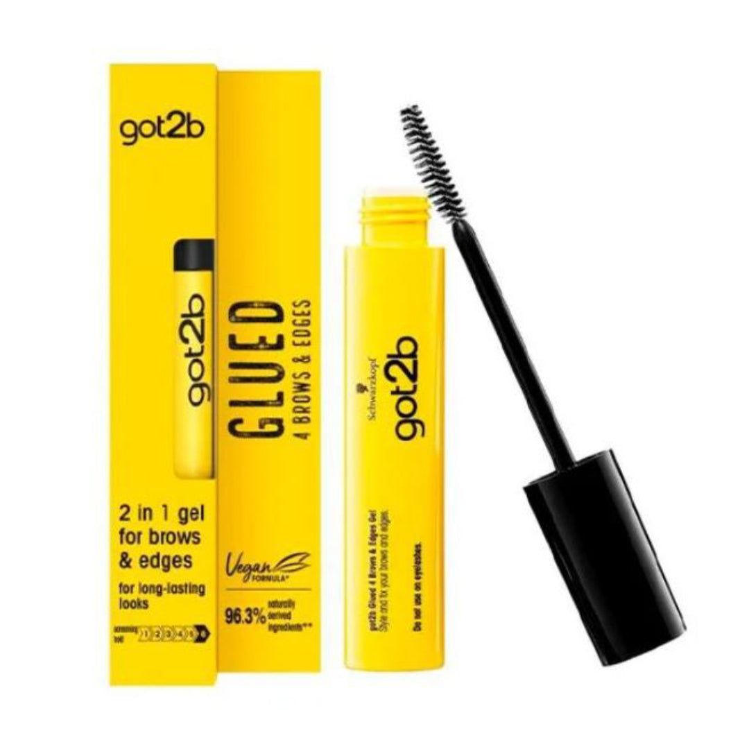 Schwarzkopf Got2b Glued 4 Brows & Edges – Gel 2 en 1 – 16 ml