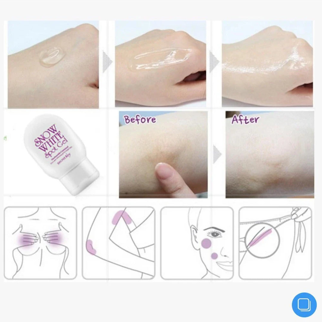 Secret Key - Snow White Spot Gel visage et corps - 65g
