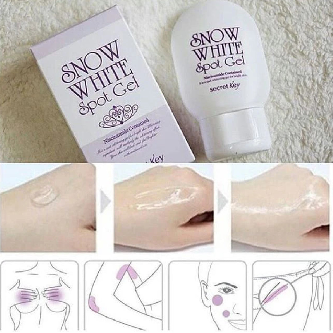 Secret Key - Snow White Spot Gel visage et corps - 65g