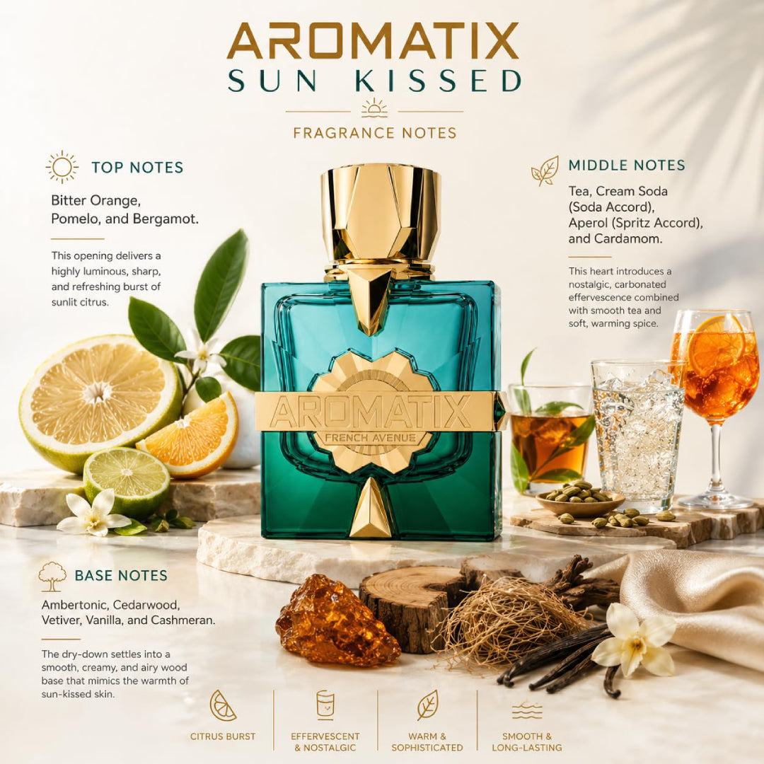 Sun Kissed Aromatix Eau de Parfum French Avenue Unisexe - 100 ml