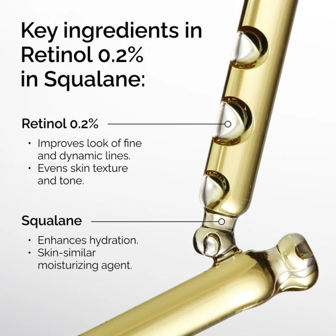 THE ORDINARY - Retinol 0.2% in Squalane - 30ml