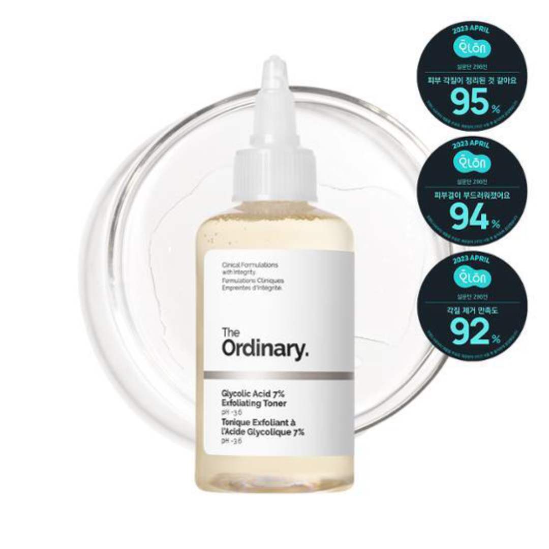 THE ORDINARY - Solution tonifiante exfoliante à l’acide glycolique 7 % - 100ml