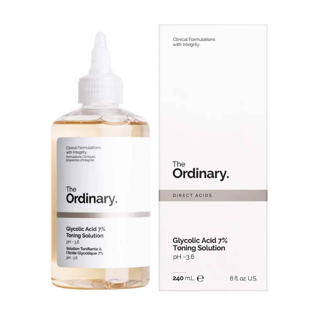 THE ORDINARY - Solution tonifiante exfoliante à l’acide glycolique 7 % - 100ml