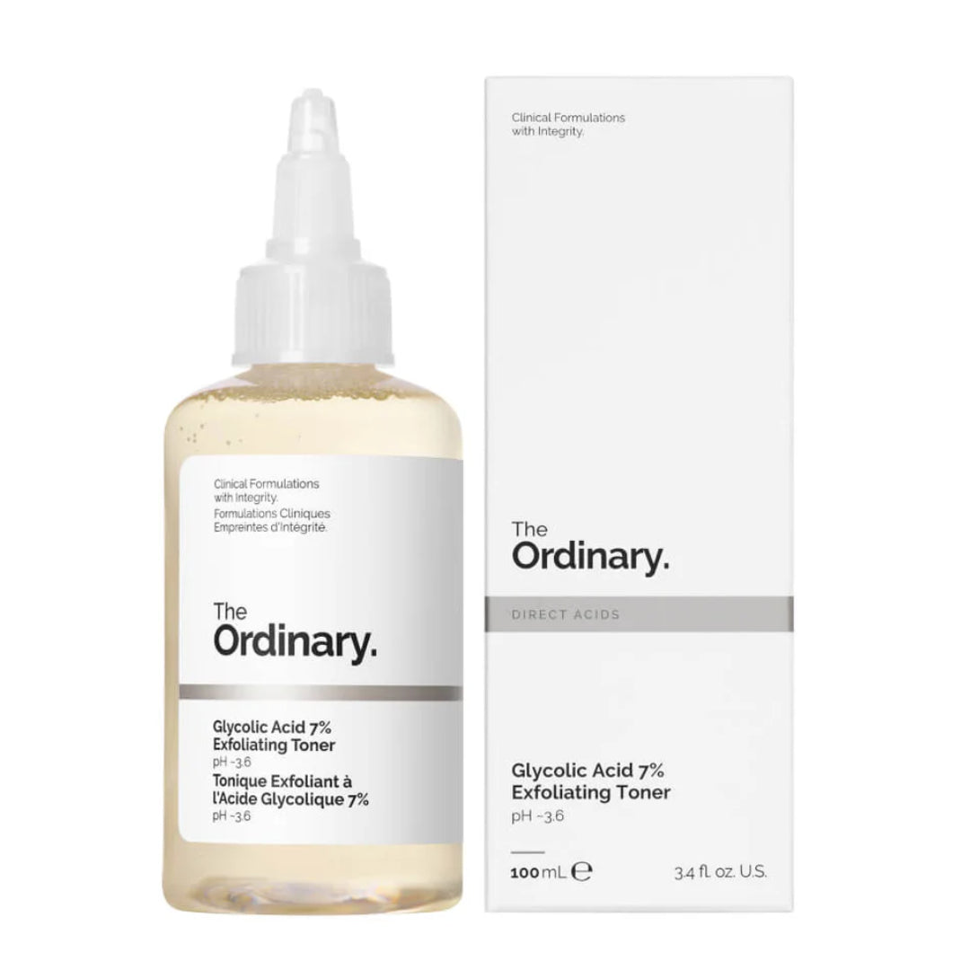 THE ORDINARY - Solution Tonifiante Exfoliante à l’acide Glycolique 7 % - 100ml