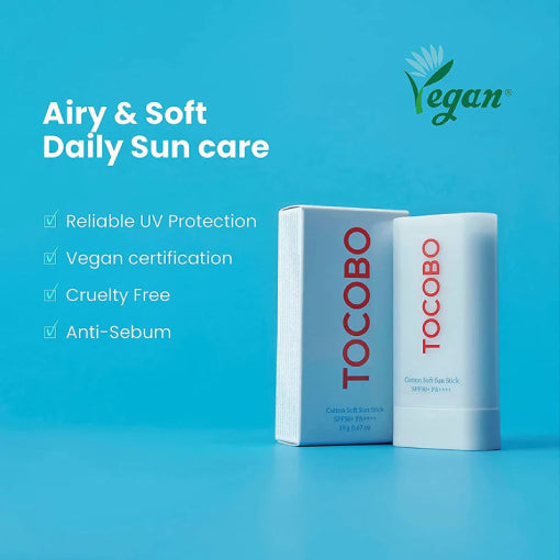 TOCOBO - Cotton Soft Sun Stick SPF50+ 19g