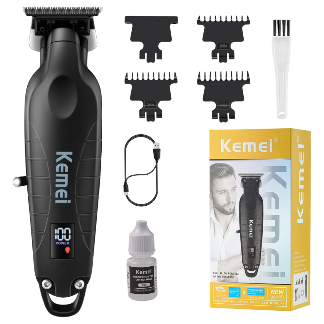 Tondeuse à Cheveux Professionnelle Sans Fil KEMEI KM-2293