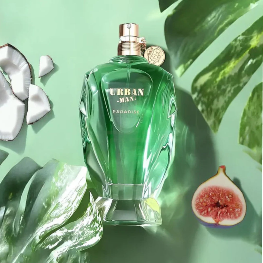 Urban Man Paradise Eau De Parfum Fragrance World Pour Homme – 90ml