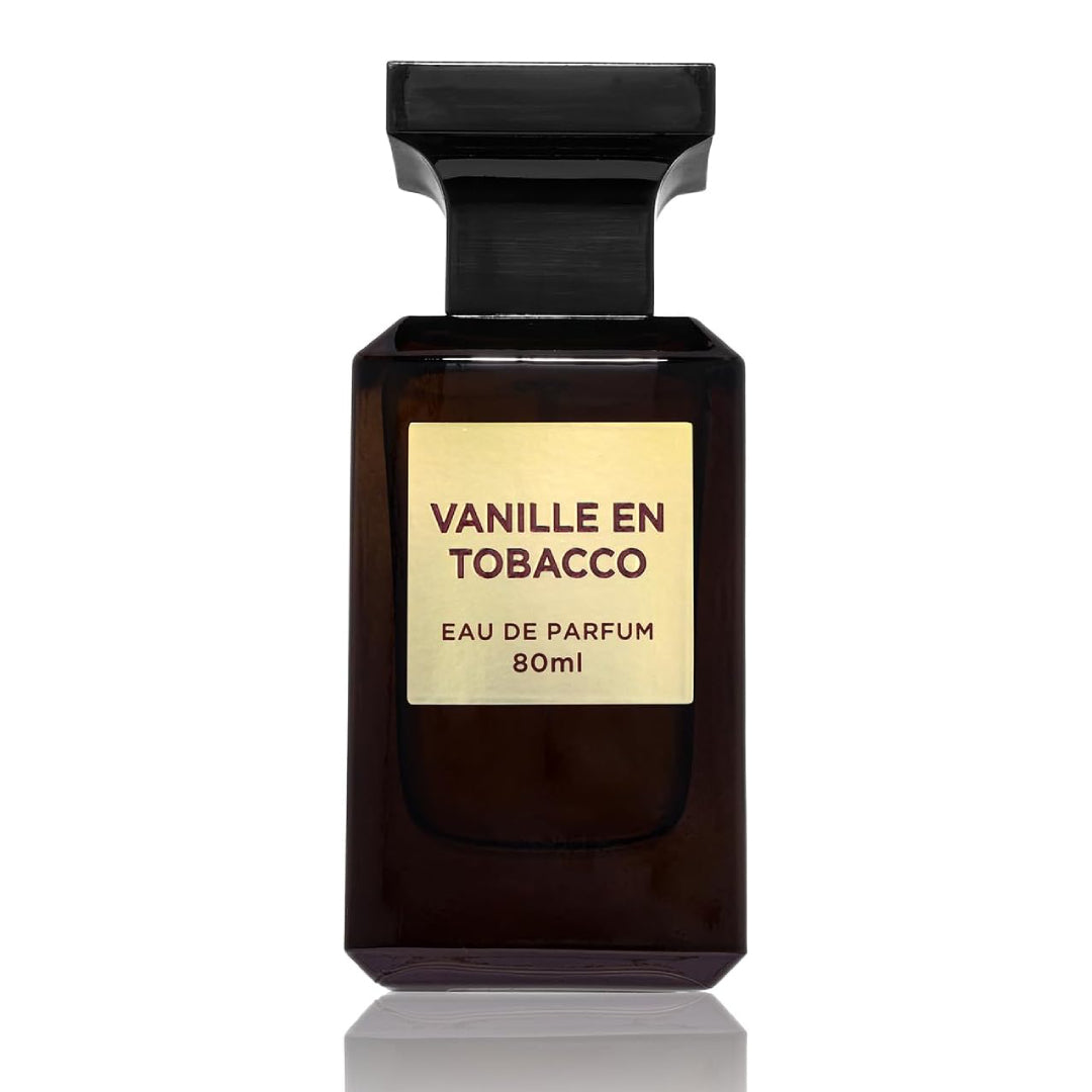 VANILLE EN TABACOO Eau De Parfum Fragrance World Unisexe – 80ml