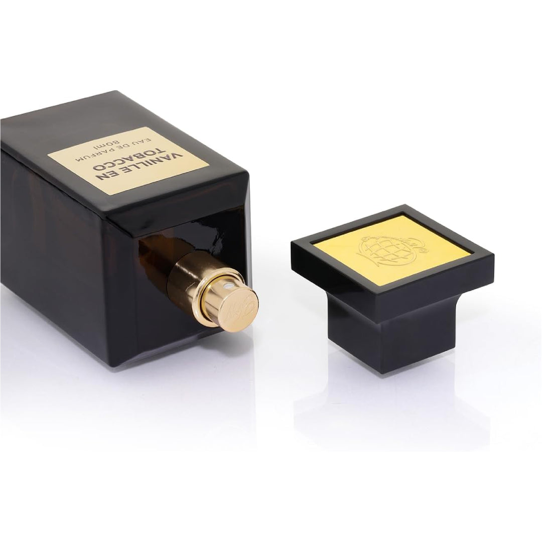 VANILLE EN TABACOO Eau De Parfum Fragrance World Unisexe – 80ml