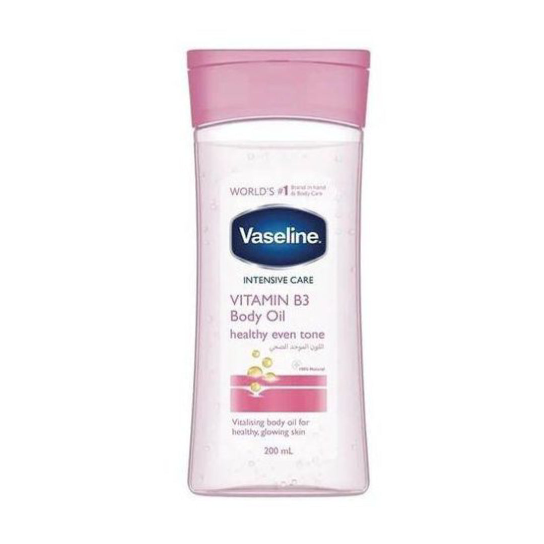 Vaseeline - Intensive Care Vitamin B3 Body Oil Pink - 200 ml