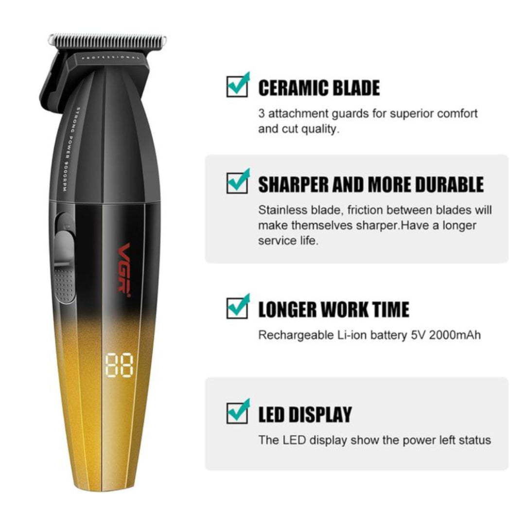 VGR Voyager V-906 – Tondeuse à Cheveux Professionnelle 9000 RPM