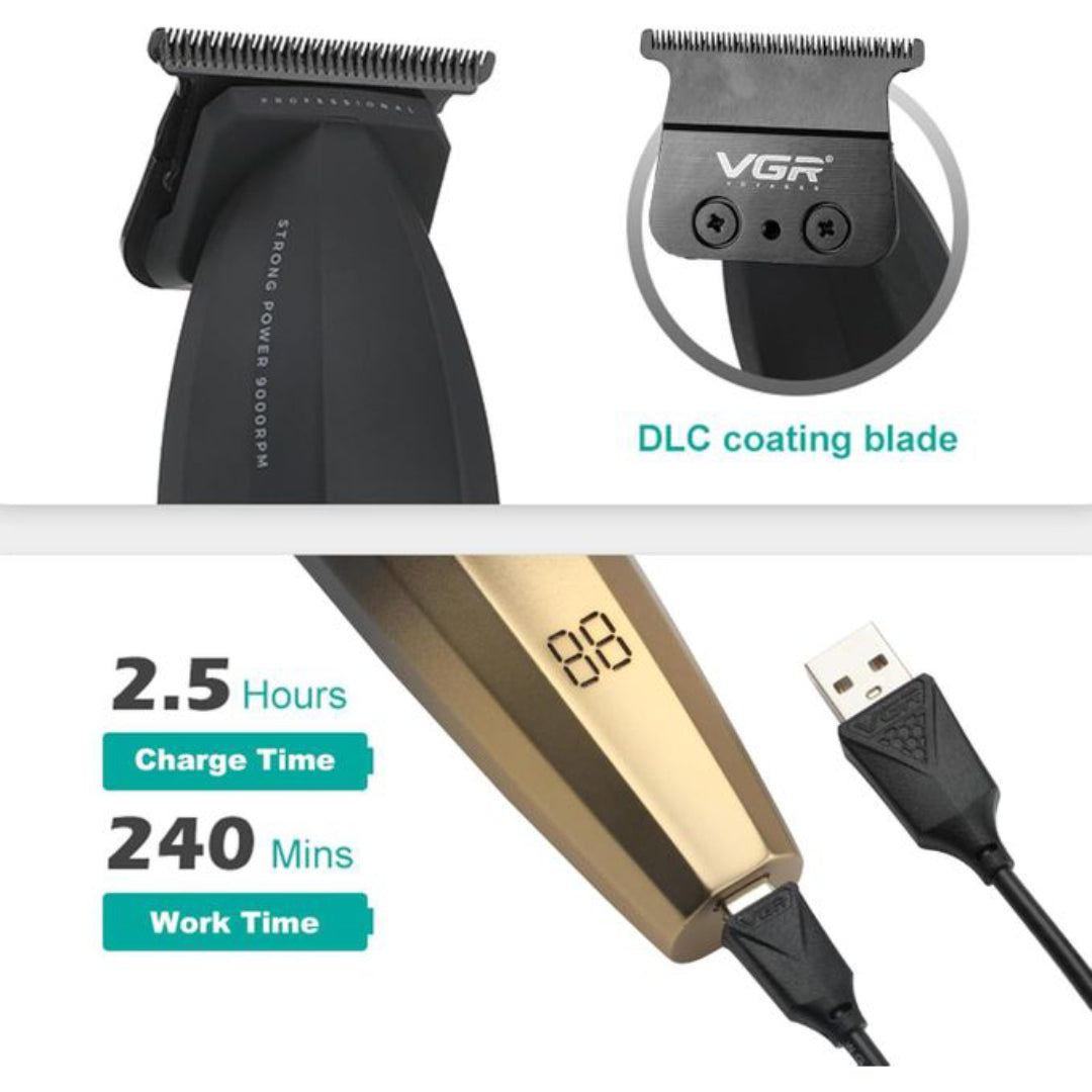 VGR Voyager V-906 – Tondeuse à Cheveux Professionnelle 9000 RPM
