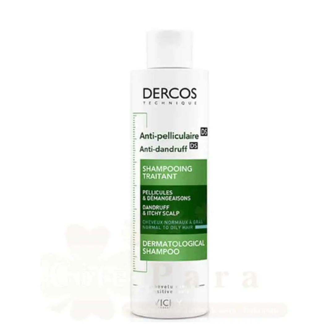 VICHY DERCOS SHAMPOING ANTI-PELLICULAIRE CHEVEUX GRAS - 200ML