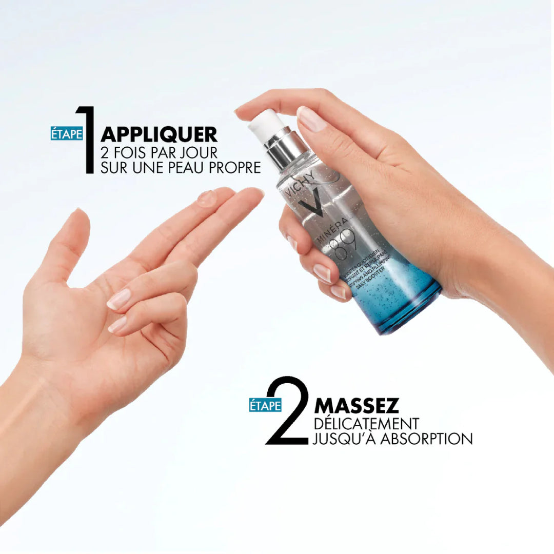 VICHY Minéral 89 Sérum Booster Hydratant Fortifiant Repulpant | 50ml