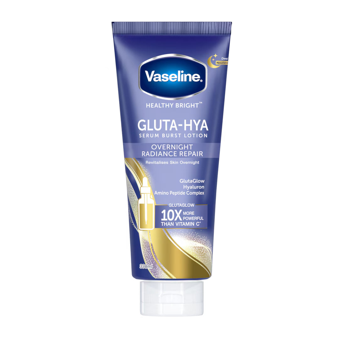 Vaseline - Healthy Bright Gluta-Hya Serum Burst Lotion - Overnight Radiance Repair