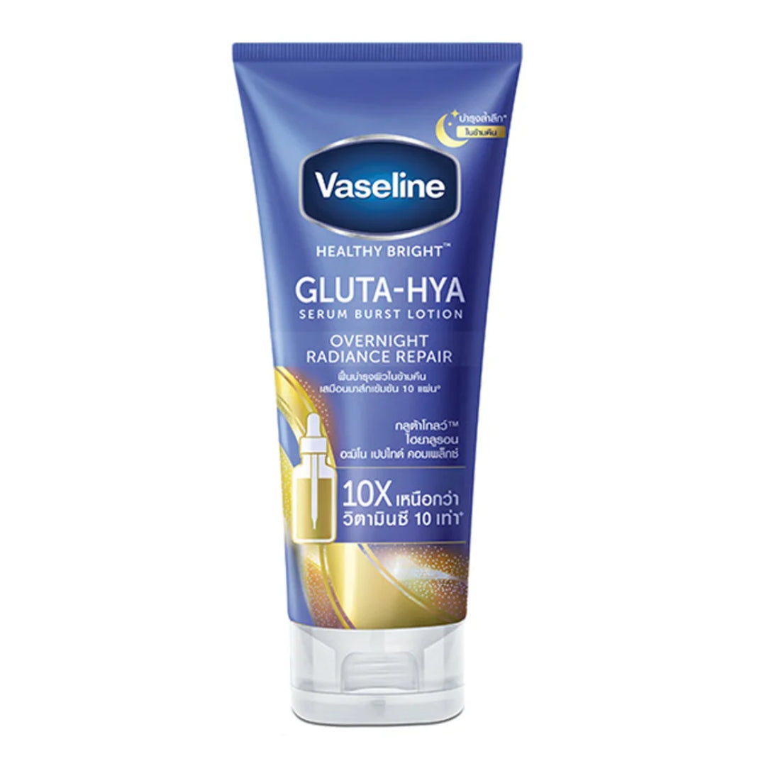 Vaseline - Healthy Bright Gluta-Hya Serum Burst Lotion - Overnight Radiance Repair