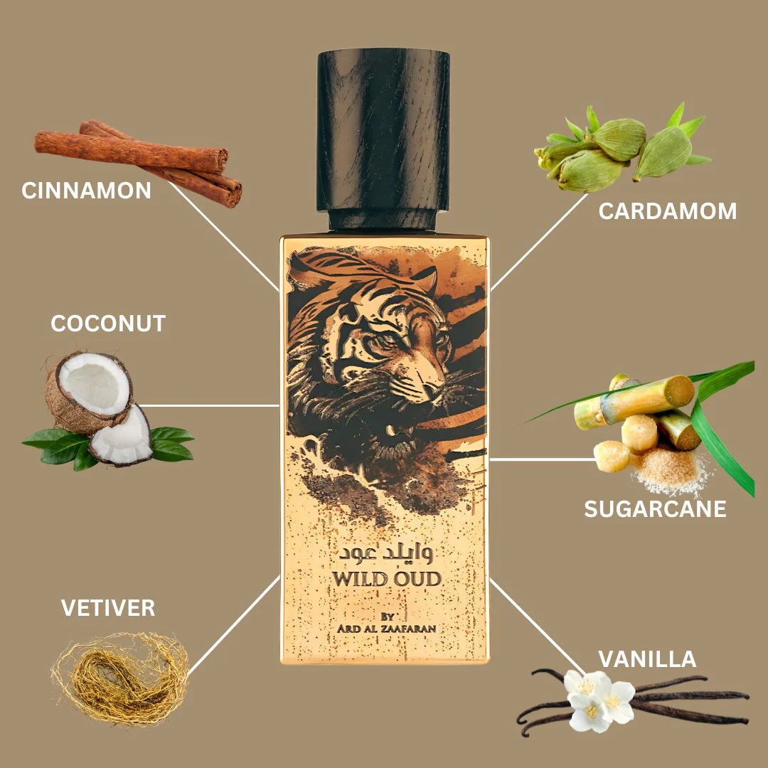 WILD OUD EAU DE PARFUM ARD AL ZAAFARAN Unisexe – 60 ml