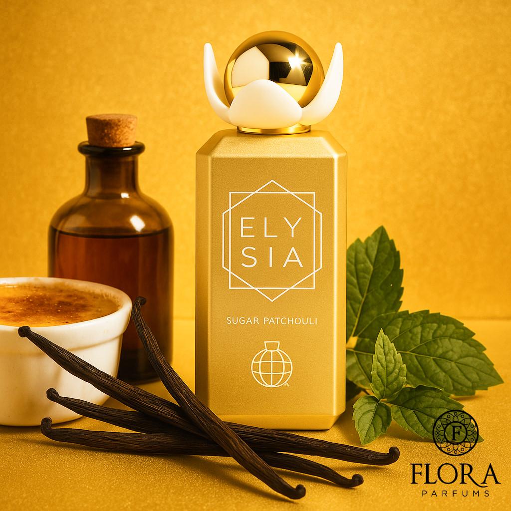 Fragrance World – ELYSIA SUGAR PATCHOULI Eau De Parfum Unisexe – 100ml