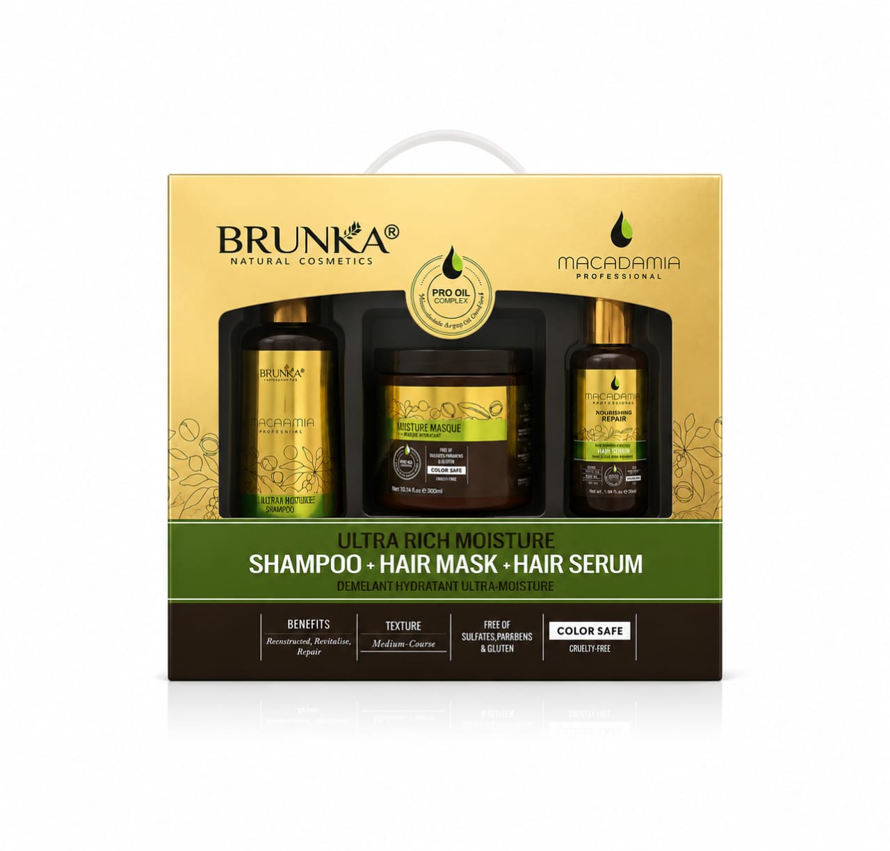 Pack BRUNKA Macadamia Professional Ultra Rich Moisture