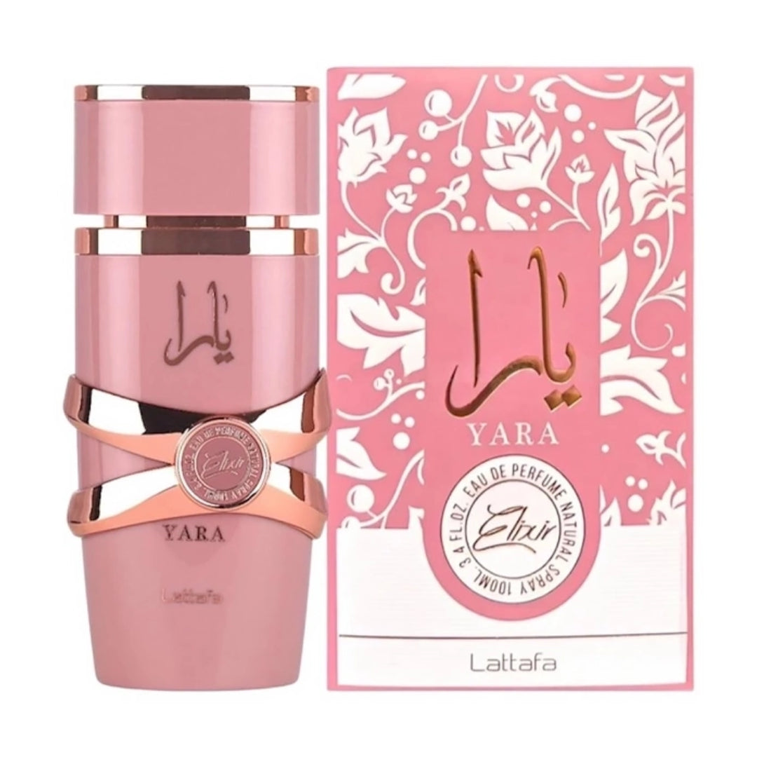 YARA ELIXIR Lattafa Eau de Parfum Pour Femme - 100ML