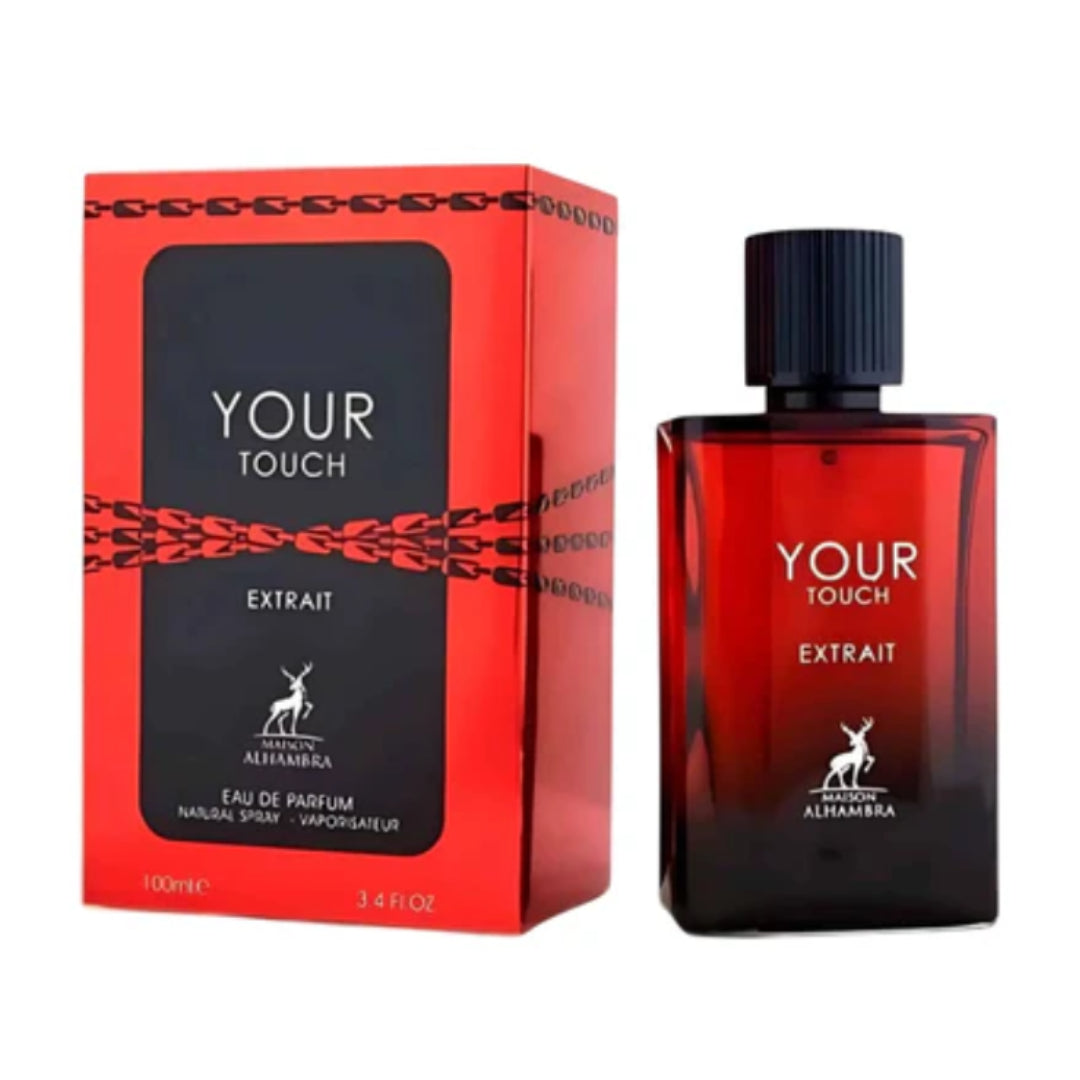 YOUR TOUCH EXTRAIT DE MAISON ALHAMBRA Eau de Parfum Pour Homme - 100ml