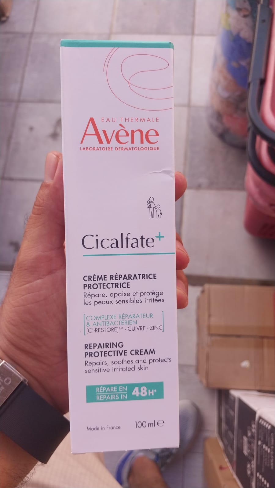Avène Cicalfate+Creme Réparatrice Protectrice / 100ml