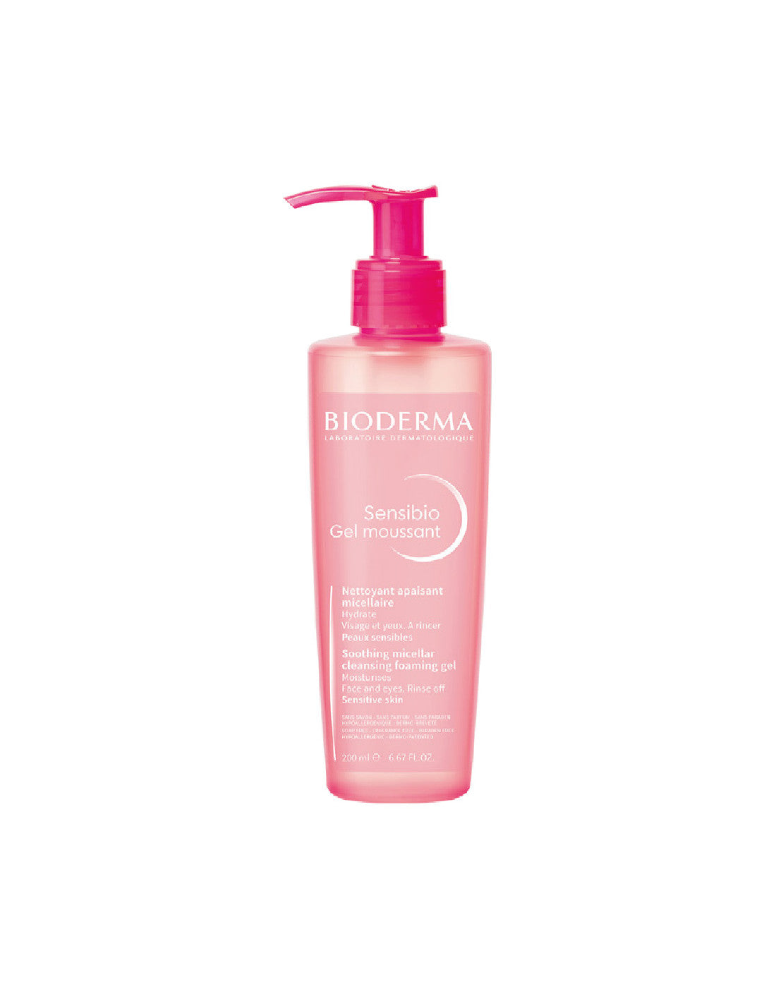 BIODERMA SENSIBIO GEL MOUSSANT NETTOYANT DOUCEUR PEAUX SENSIBLES – 200ml