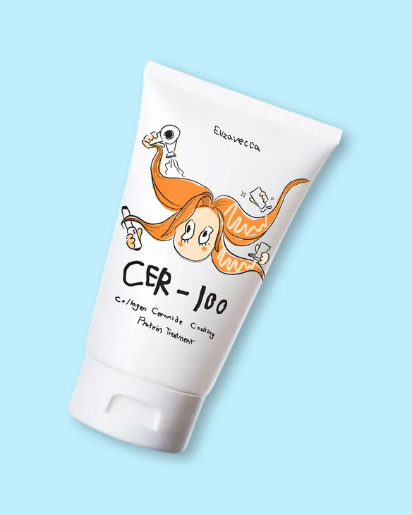 ELIZAVECCA Masque cheveux revitalisant Milky Piggy Collagen Ceramide Coating Protein Treatment Cer-100