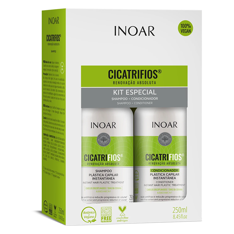 INOAR KIT DUO CICATRIFIOS 250 ML - KStyle