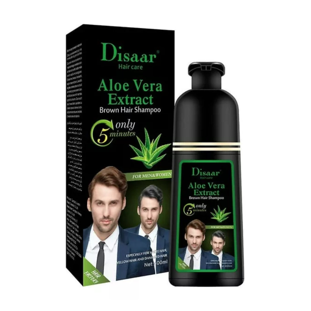 Disaar Hair Care Aloe Vera Exttract Black Hair Shampoo | 400ml