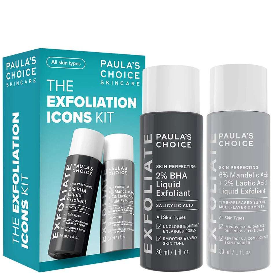 PAULA'S CHOICE - Le Kit Exfoliants AHA + BHA