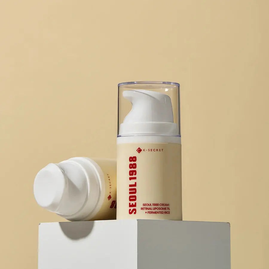 KSECRET – SEOUL 1988 Crème au Rétinol et aux Enzymes de Riz Cream : Retinal Liposome 1% + Fermented Rice