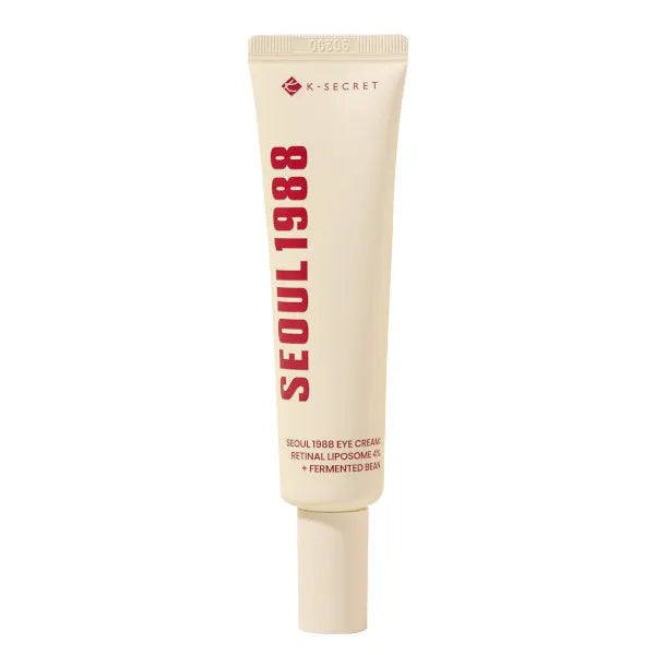 KSECRET – SEOUL 1988  Crème pour le Contour des Yeux au Rétinol et aux Enzymes de Haricots Eye Cream : Retinal Liposome 4% + Fermented Bean