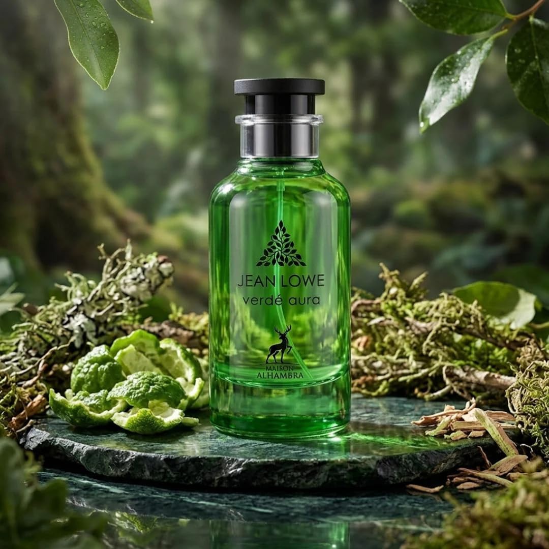 JEAN LOWE Verdé Aura Eau De Parfum Unisexe  - 100ml
