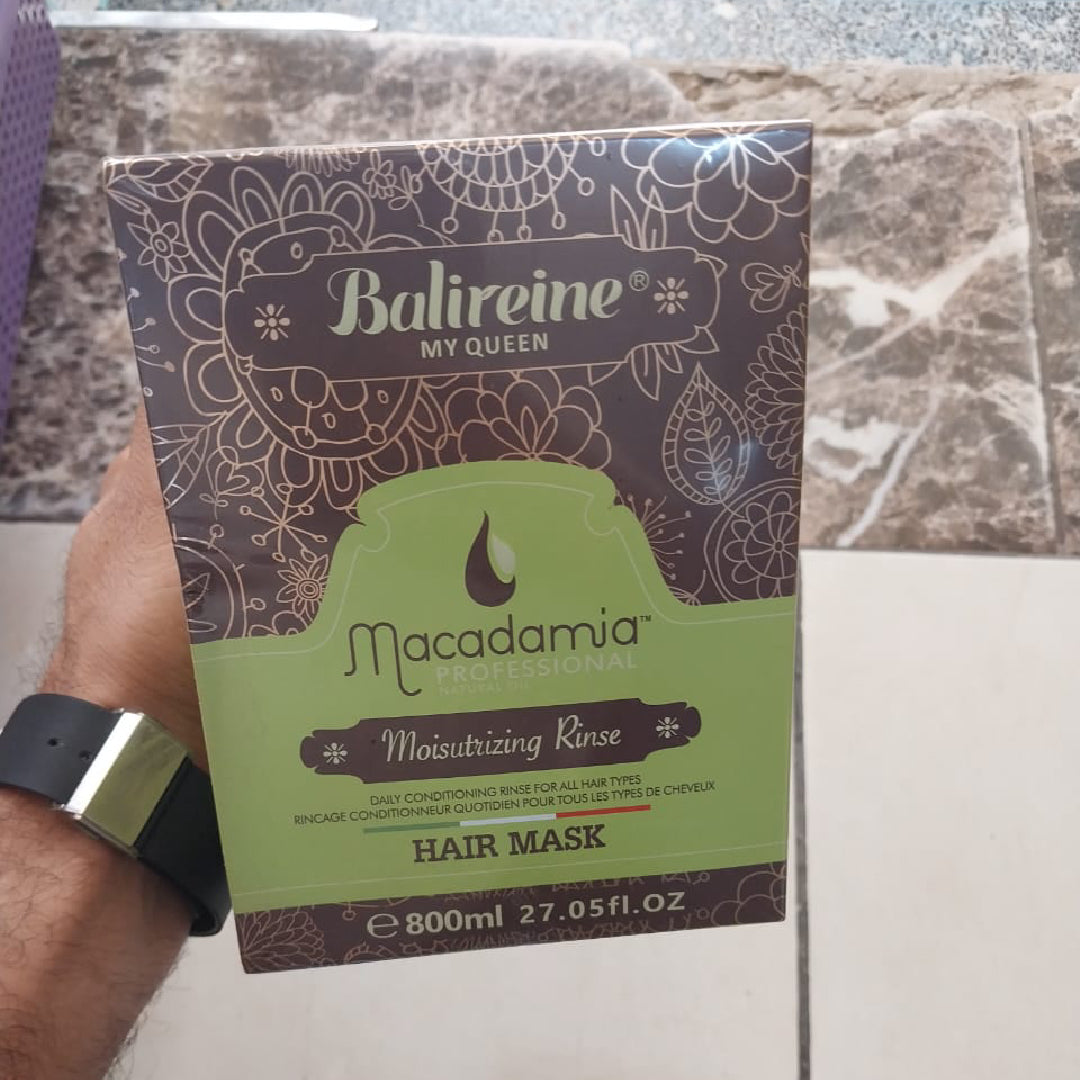 PACK Balireine MY QUEEN Macadamia ( Shampooing 850ml+ Masque 800ml+Sérum 50ml )