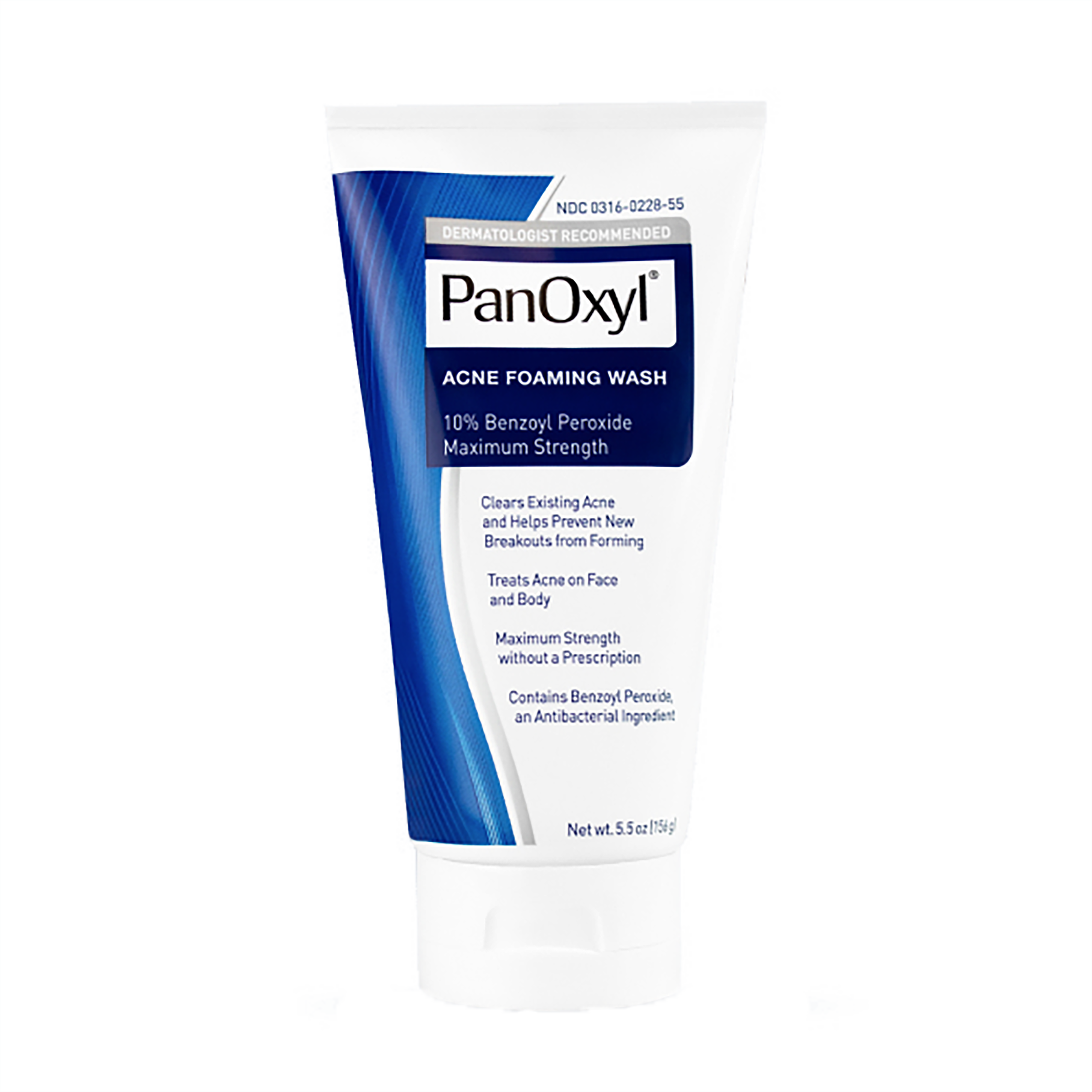 Acne Foaming Wash 10% Benzoyl Peroxide  Maximum Strength 156g