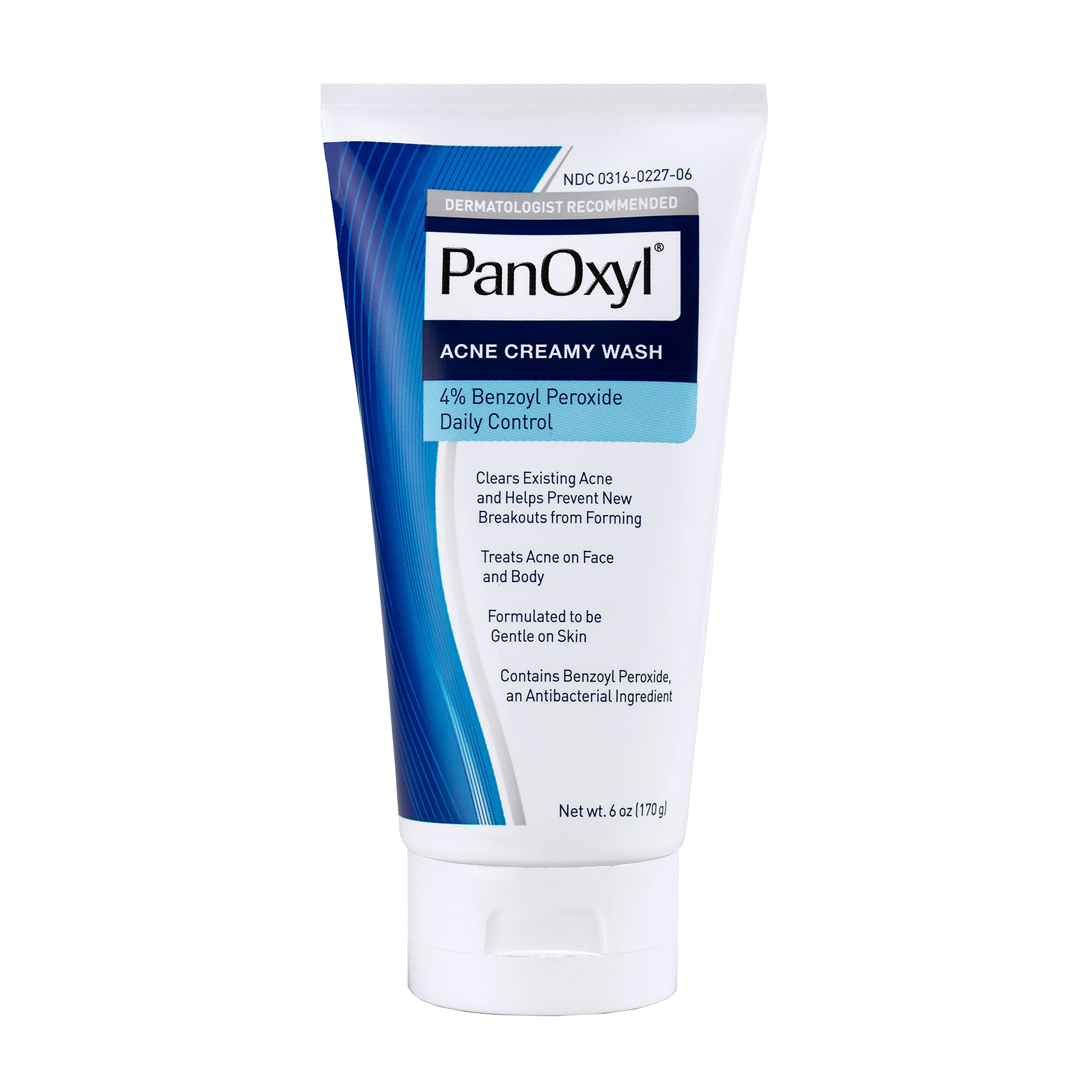 ACNE CREAMY WASH 4% BENZOYL PEROXIDE DAILY CONTROL 170G